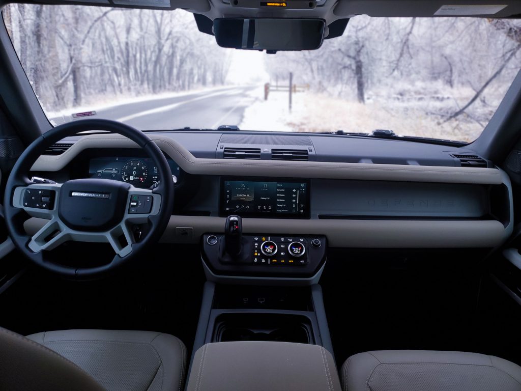 2022 Land Rover Defender interior 
