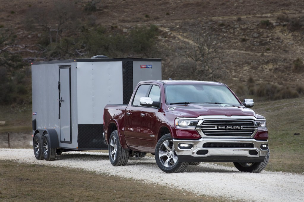 Compare this 2022 Ram 1500 Laramie to the Ford F-150 Lariat | Ram