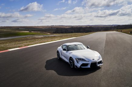 STOP THE PRESSES: The 2023 Toyota Supra Might Get a Manual Transmission This Year