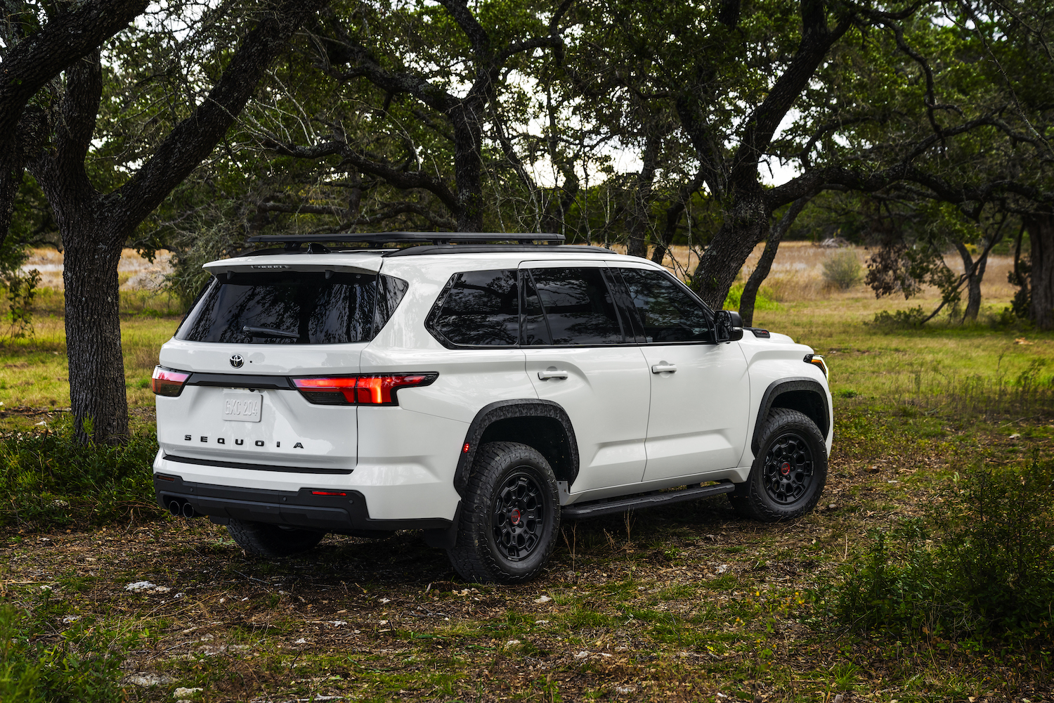 This 2023 Toyota Sequoia hybrid TRD Pro features the i-FORCE MAX engine | Toyota