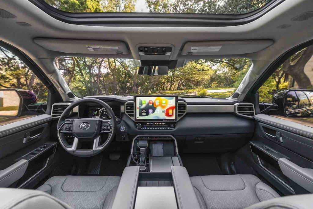 This 2023 Toyota Sequoia Capstone is a hybrid with regenerative braking | Toyota