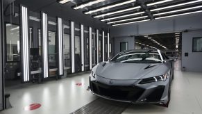 2022 Acura NSX type s being built at the PMC