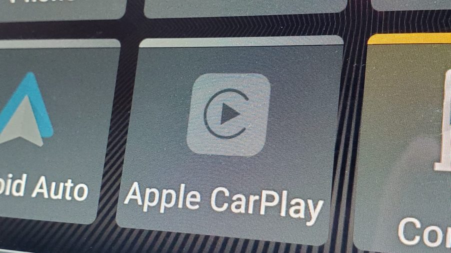 A display showing one of the best car trends in recent memory: Apple Carplay and Android Auto