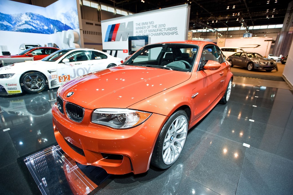The BMW 1M Series Coupe.