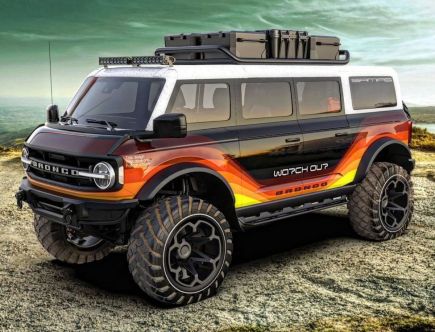 The Ford Bronco Overland Van Concept Is Tough to Look at