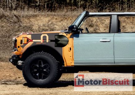 Look What Ford Wants to Do With Bronco’s Front Fenders
