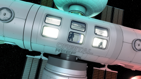 Orbital Reef space spation from Sierra Space Corporation, one of the featured exhibitors at CES 2022