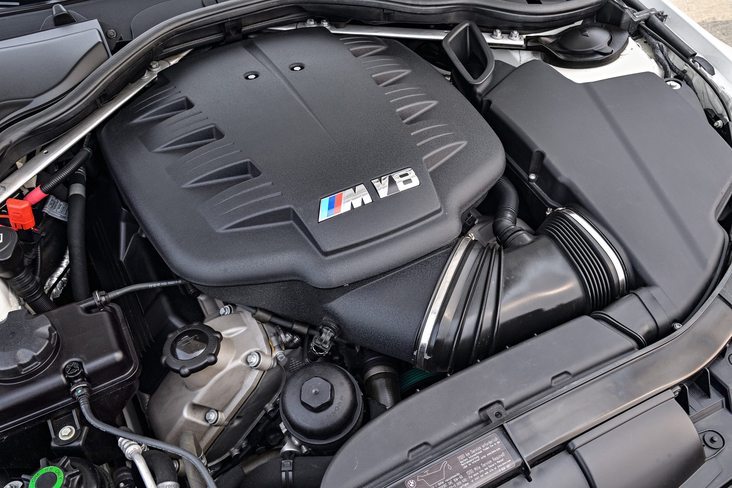 The M3's S65 V8 engine, the last naturally aspirated M car engine