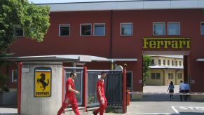 A Ferrari factory in Maranello, Italy