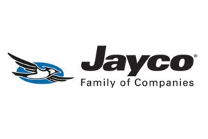 The Jayco blue jay bird logo