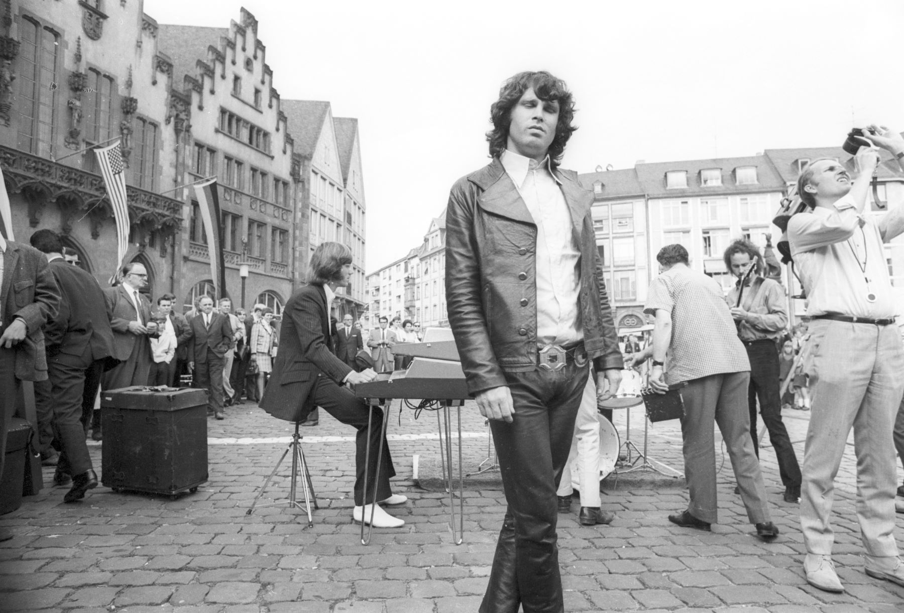Jim Morrison with The Doors in 1970