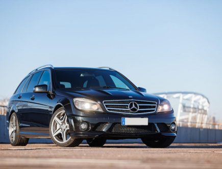 Want to Speed off in Michael Schumacher’s Mercedes C63 AMG Wagon?