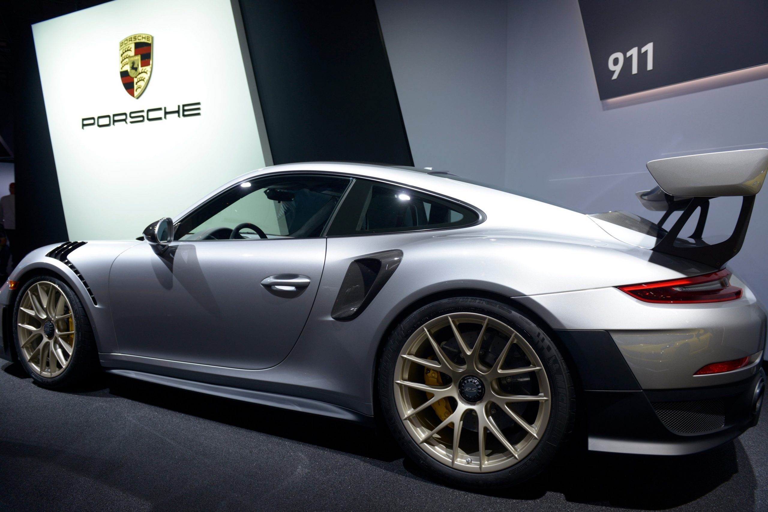 The Porsche 911 GT2 RS with magnesium wheels, one of the most expensive new car options ever, costing $20,000