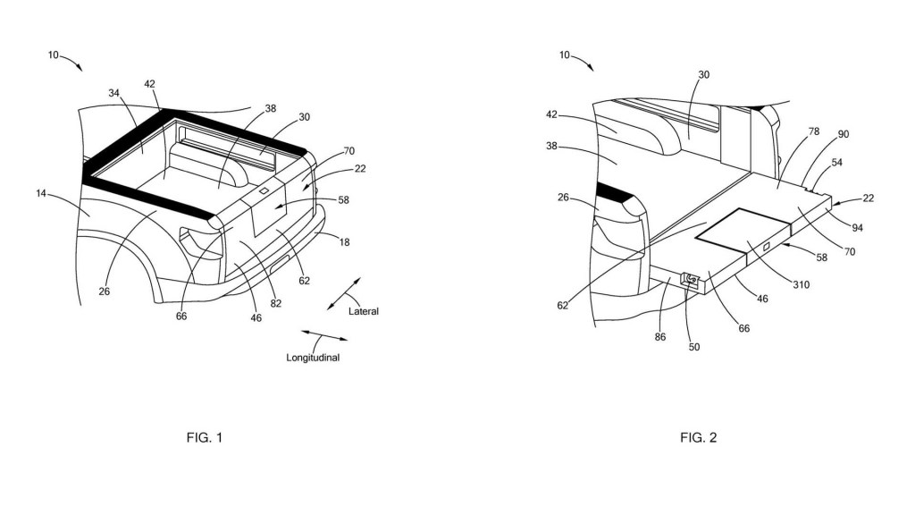 Rivian filed a patent for its new tailgate tech to compete with Ford, Ram, and GM's multi-function tailgates.