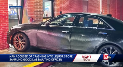 Alleged Mobster Slams Cadillac Into Liquor Store and Lives Large Before Being Arrested