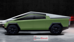 Two Tesla Cybertrucks