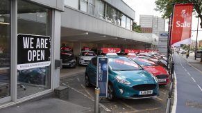 A full used car lot, now a rare sight amid the surge in used car prices everywhere