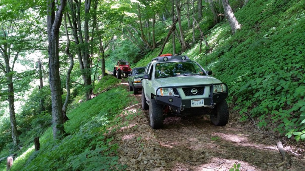 Off-Road Trail in West Virginia