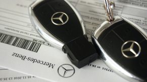 Mercedes benz key fobs