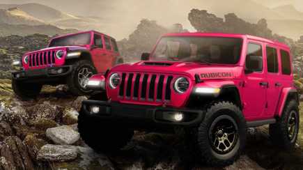 The Tuscadero Pink Jeep Wrangler Is Too Popular to Drop