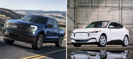 2022 Ford F-150 Lightning vs. 2022 Ford Mustang Mach-E: Which Is the Better Electric Ford?