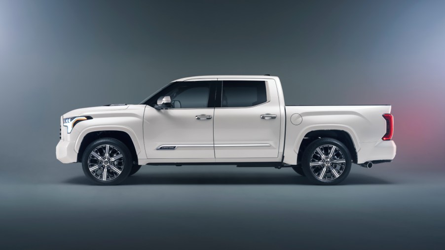 The Toyota Tundra Capstone like this one is a new luxury truck