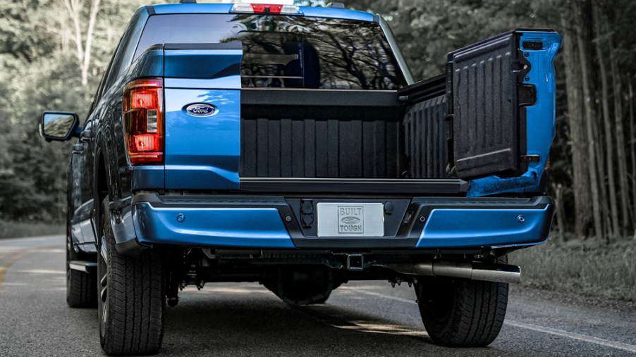 New Ford F-150 tailgate