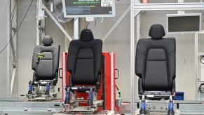 The Tesla Model Y seats