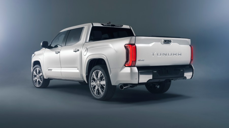 The first Toyota Tundra Capstone and Tundra TRD Pro will be auctioned at Barrett-Jackson
