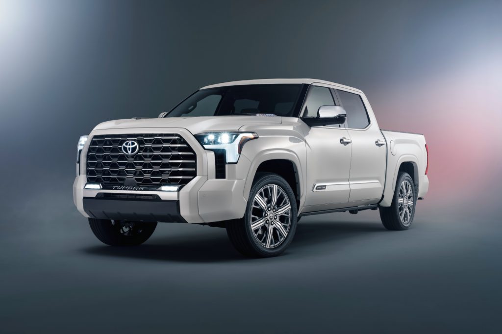 2022 Toyota Tundra Capstone, is it a better full-size pickup truck than the Ram 1500? Features, price, towing, off-road capability, and more.