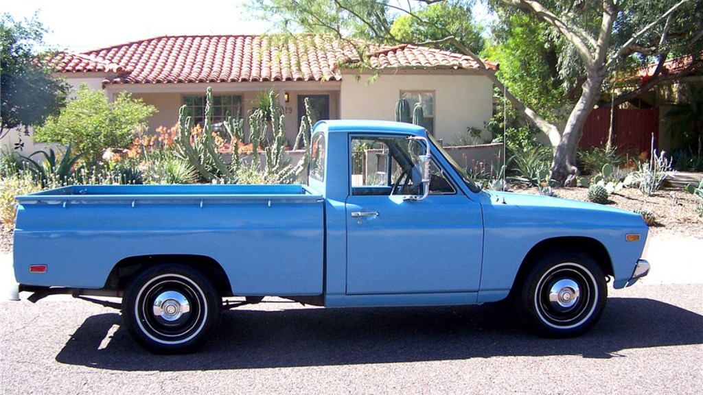 Light blue 1972 Ford Courier
