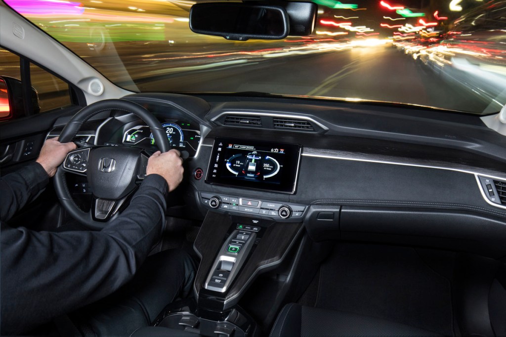 2021 Honda Clarity Plug-In Hybrid interior view