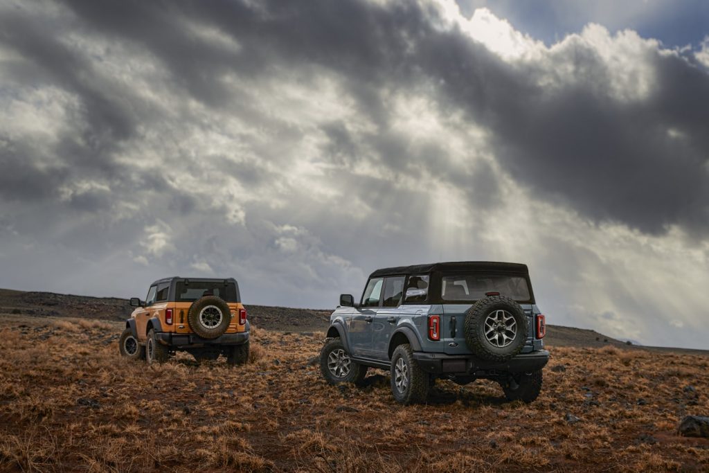 2021 Ford Bronco models