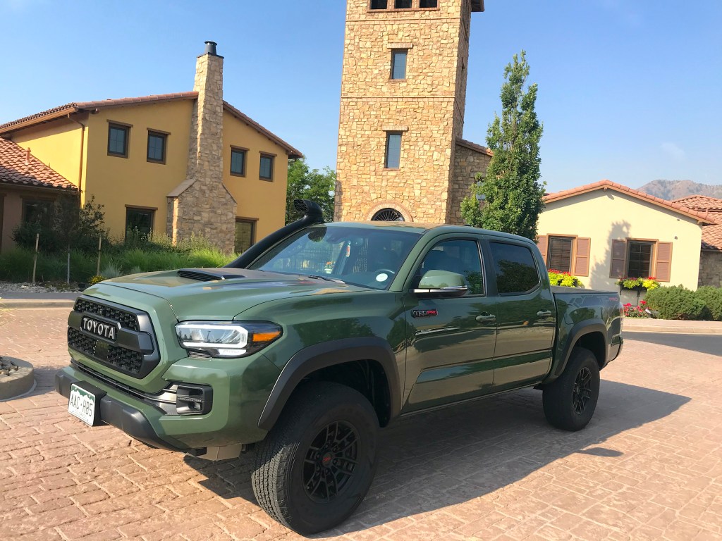 2021 Toyota Tacoma TRD Pro in green