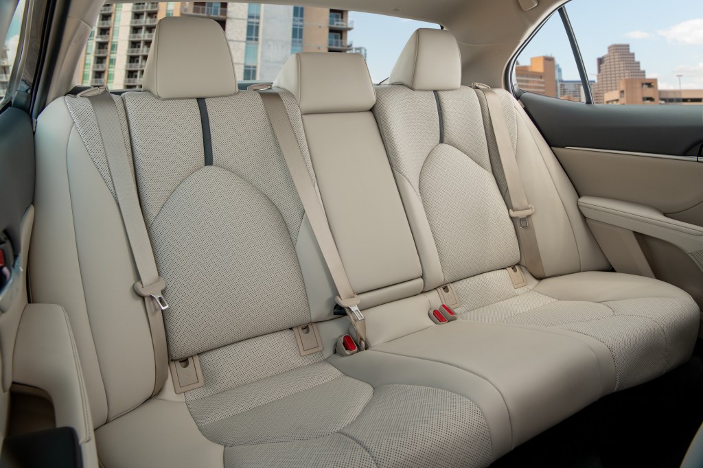 2022 Toyota Camry rear seat