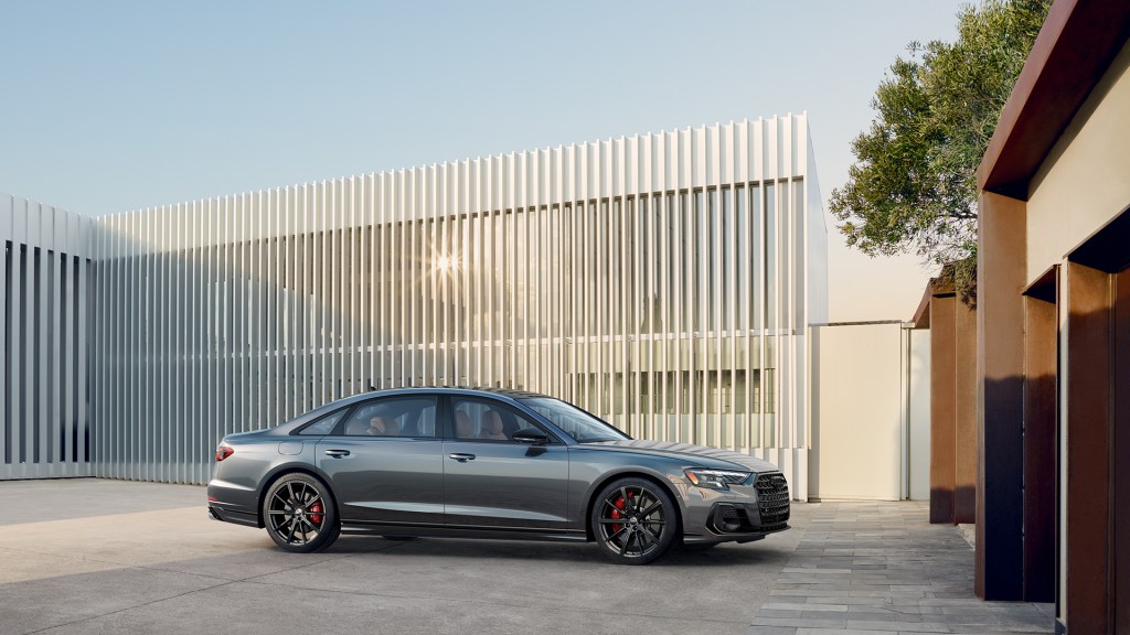 2022 Audi S8 in gray