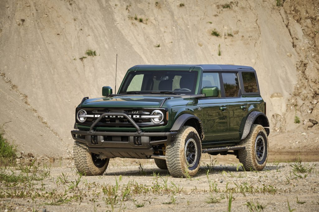 2022 Ford Bronco in Eruption Green 