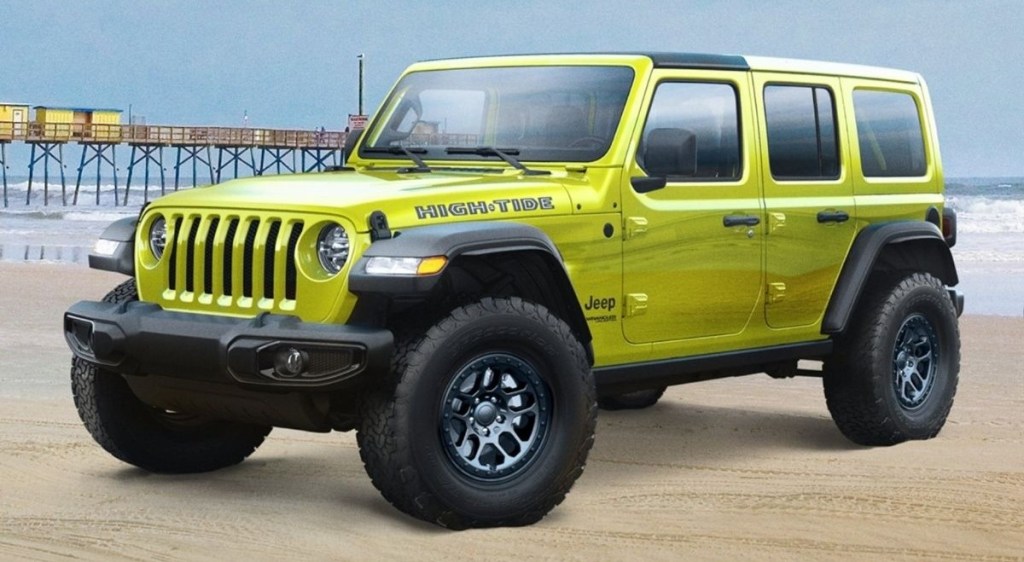 Jeep Wrangler High Tide in High Velocity yellow