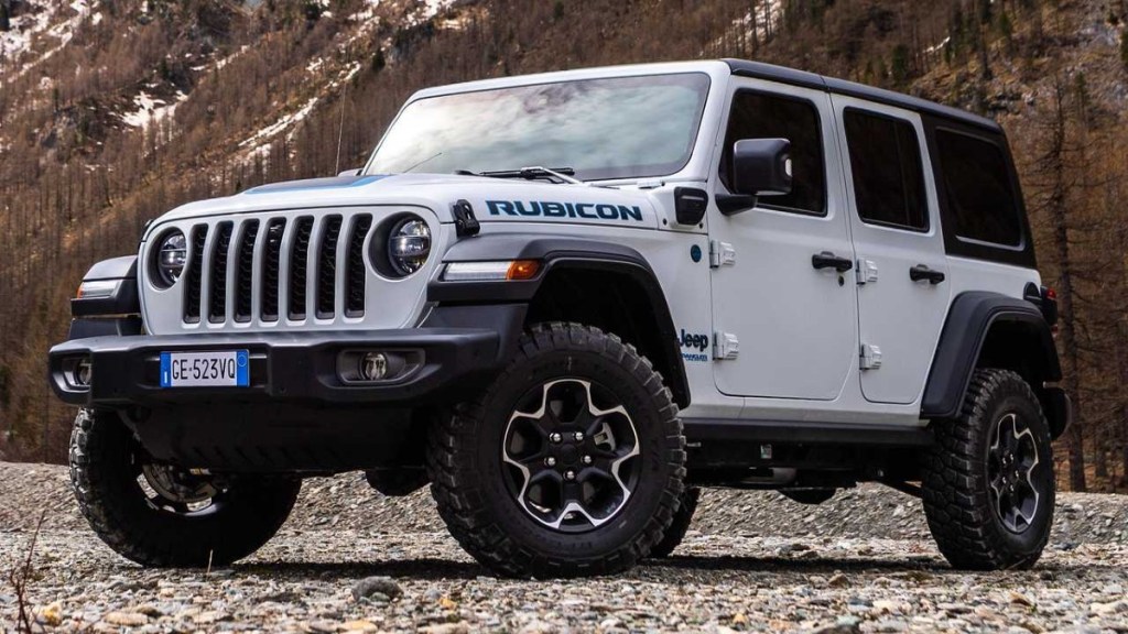2022 Jeep Wrangler posed outdoors