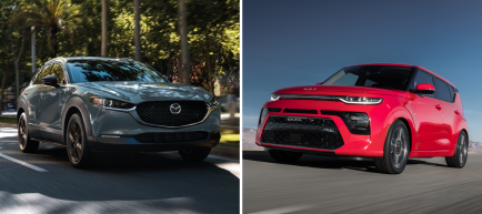 2022 Mazda CX-30 vs. 2022 Kia Soul: Zippy Handling Beats Funky Styling