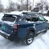 2022 Subaru Wilderness rear shot in the snow