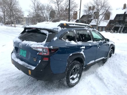 The 2022 Subaru Outback Wilderness Is an Absolute Beast In the Snow