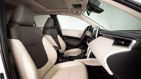 2022 Toyota Corolla Cross interior sunroof