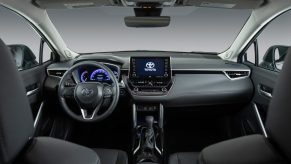 2022 Toyota Corolla Cross cockpit