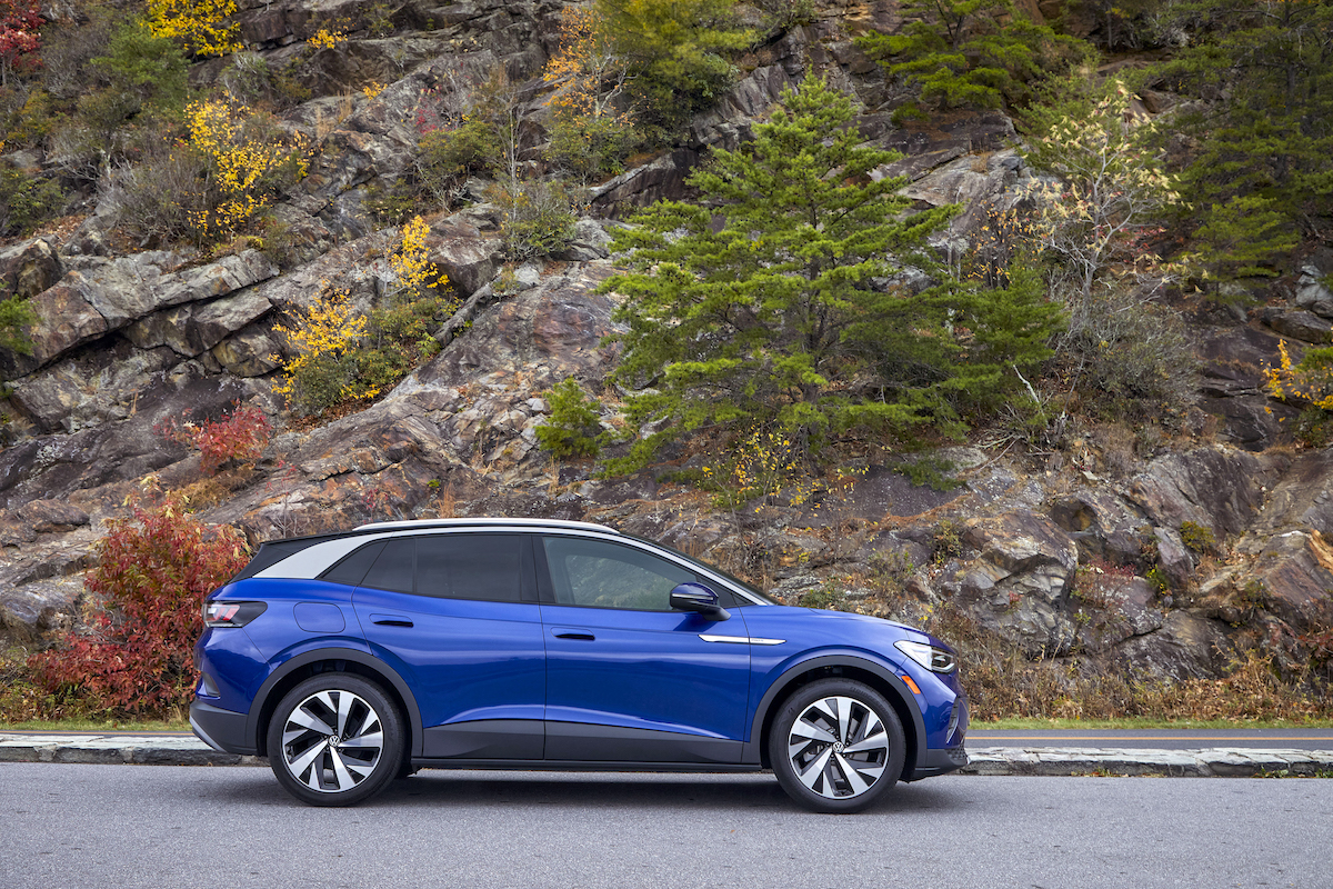 Road trip car: 2022 Volkswagen ID.4 electric compact crossover SUV