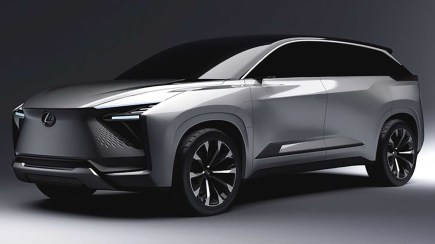 Here’s the Flagship 2025 Lexus Electric 3-Row SUV