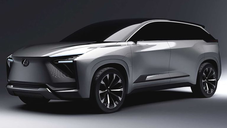 Here's the Flagship 2025 Lexus Electric 3-Row SUV