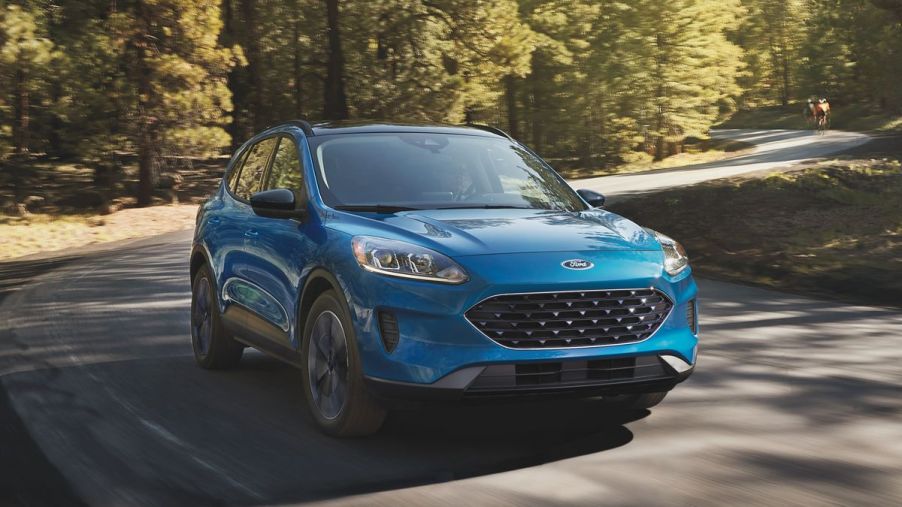 2021 Ford Escape PHEV on the street