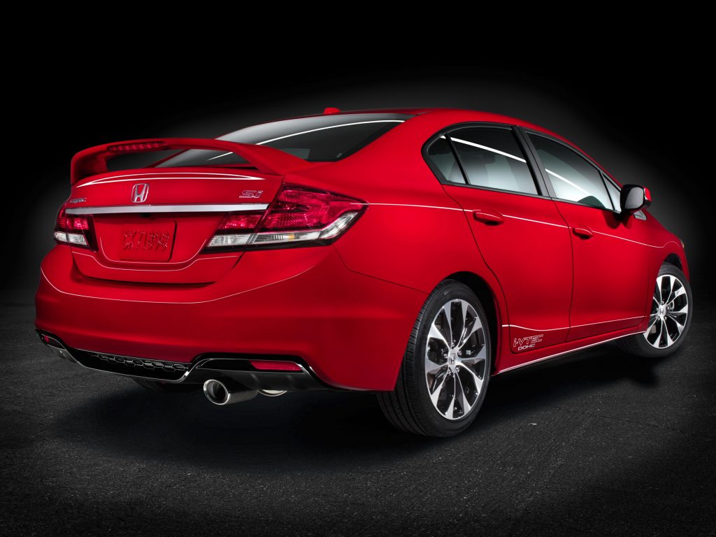 A used 2013 Honda Civic Si is one of the best used cars for a new Chevrolet Spark price