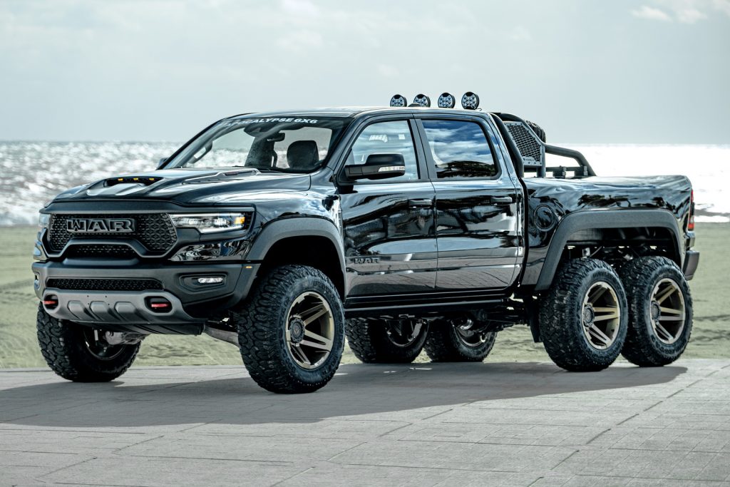 best name ever, the Apocalypse Warlord 6x6 pickup truck sold for $275K